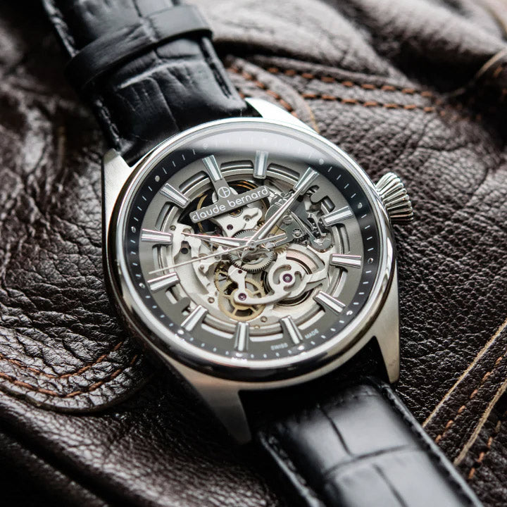 Claude Bernard Proud Heritage Automatic Skeleton - 85309 3C GIN