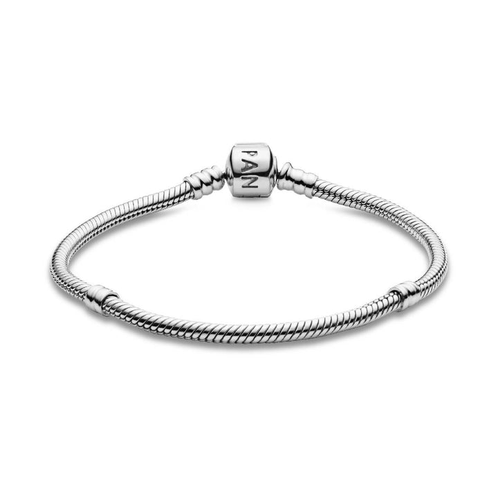 Pandora Verspieltes Zylinder Verschluss Schlangen Gliederarmband - 594593C00