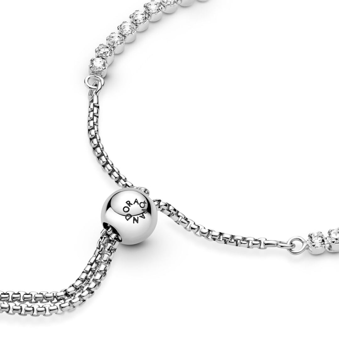 Pandora Funkelndes Schiebe Tennisarmband - 599375C01