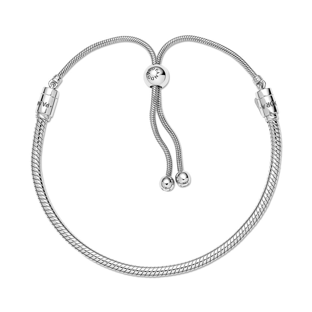 Pandora Moments Schiebeverschluss Schlangen Gliederarmband - 599652C01