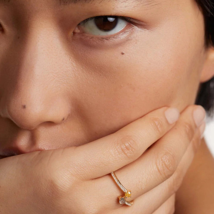 P D Paola Villa Gold Ring - AN01-647
