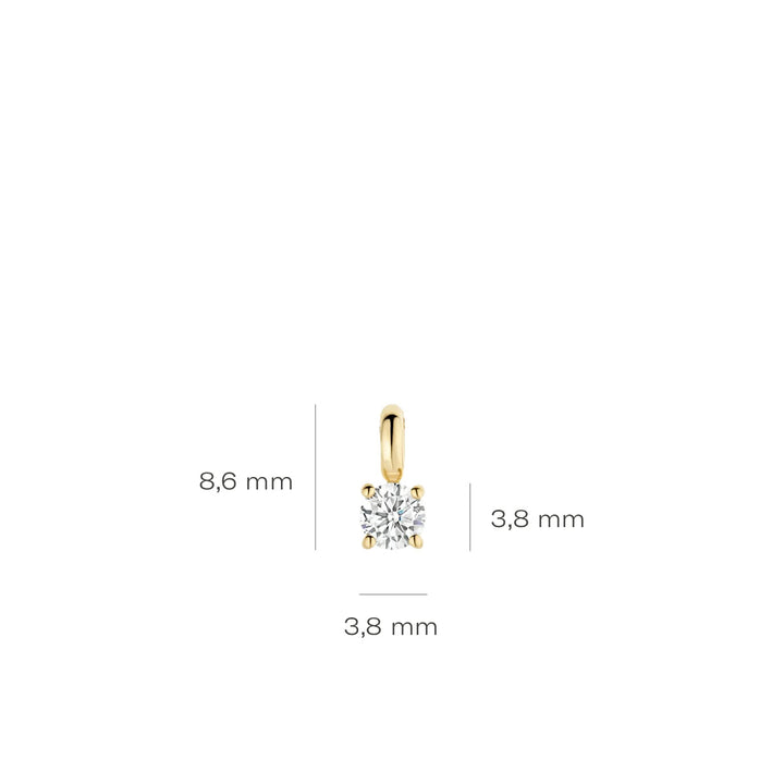 Blush Anhänger 14k Gelbgold - 6092YZI