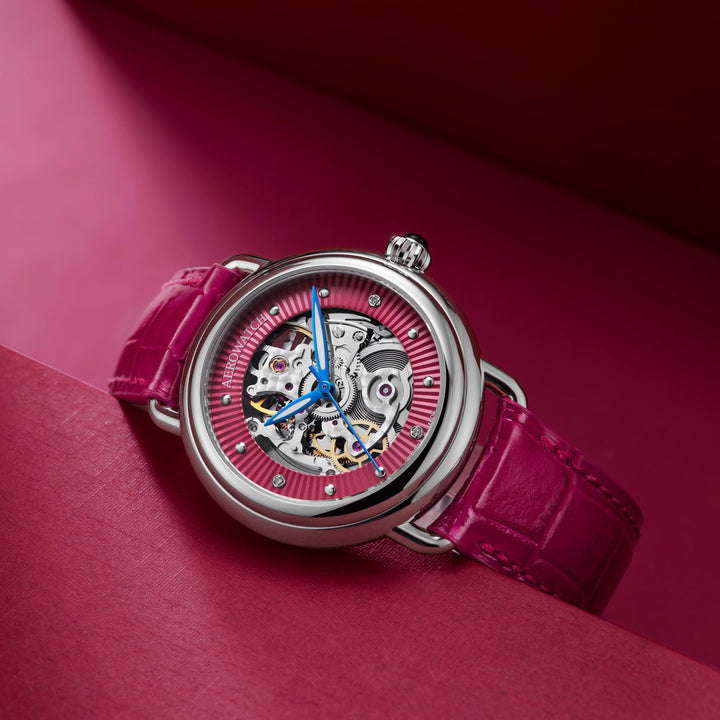 Aerowatch 1942 Lady Automatic Skeleton - A 60960 AA21