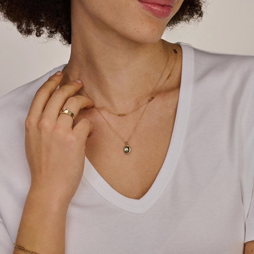 Blush Halskette Ankerglied 14k Gelbgold - 3046YGO