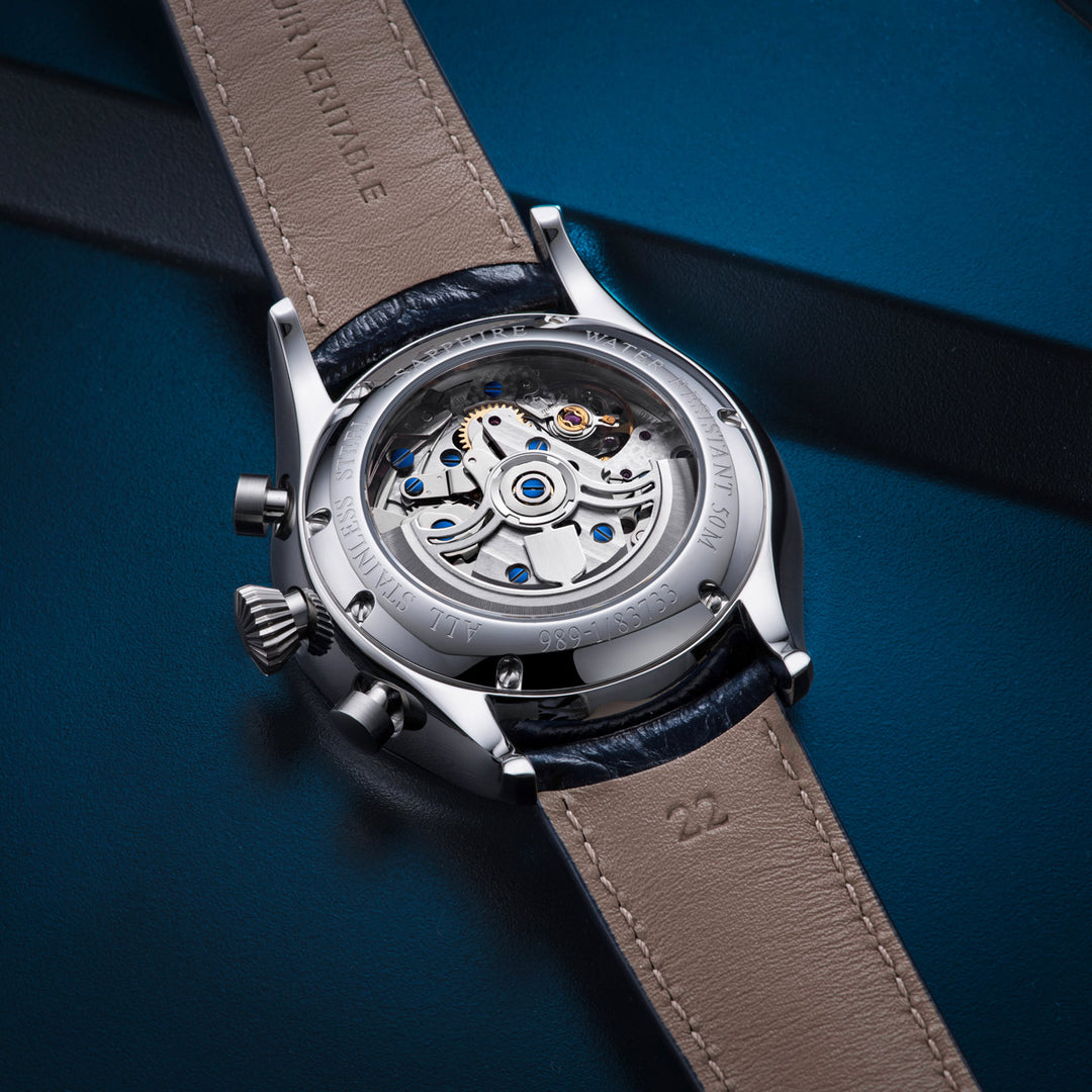 Aerowatch Les Grandes Classiques Chrono Skeleton - A 61989 AA07 1/2 SQ