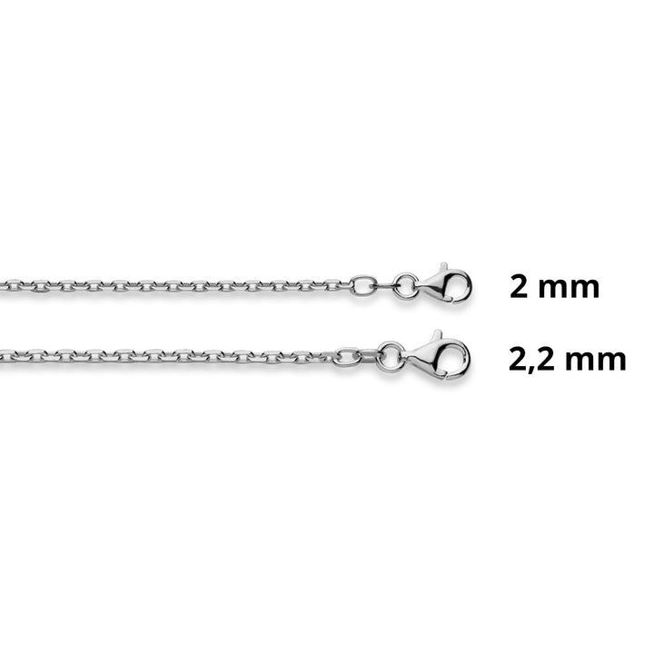 Luxoia Silver Classics Anker geschliffen 2 mm 50 cm - 6236.00384/5000
