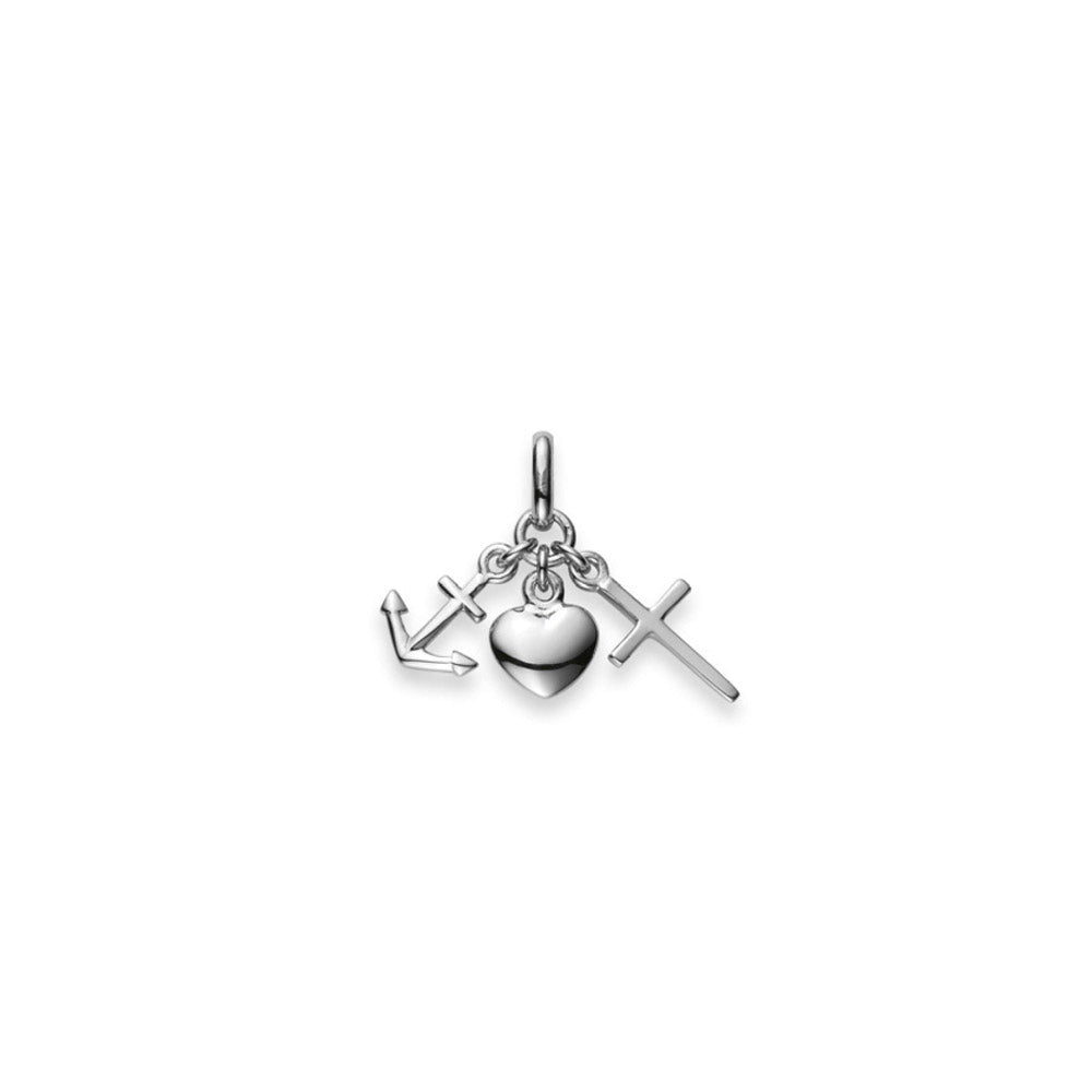 HK Silver Classics Anhänger Glaube Liebe Hoffnung - 6256.08667/0001
