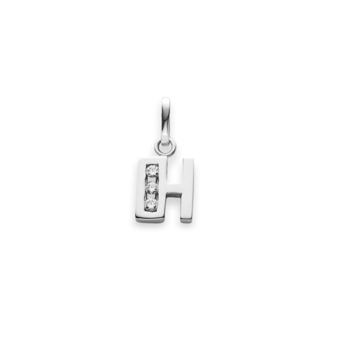 HK Silver Classics Anhänger Buchstaben H