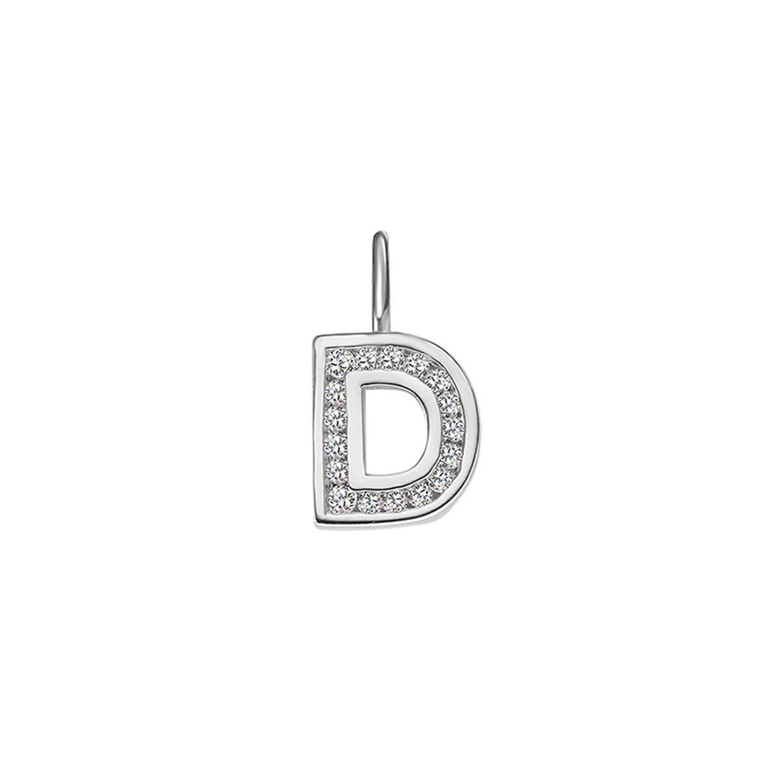 HK Silver Classics Anhänger Buchstabe D - 6256.08989/0400
