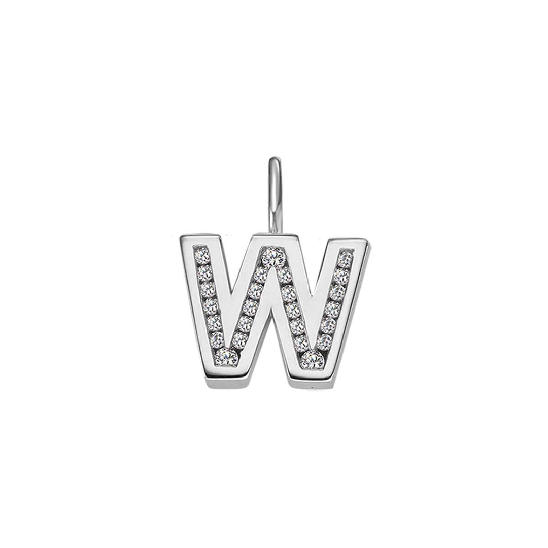 HK Silver Classics Anhänger Buchstabe W - 6256.08989/2300