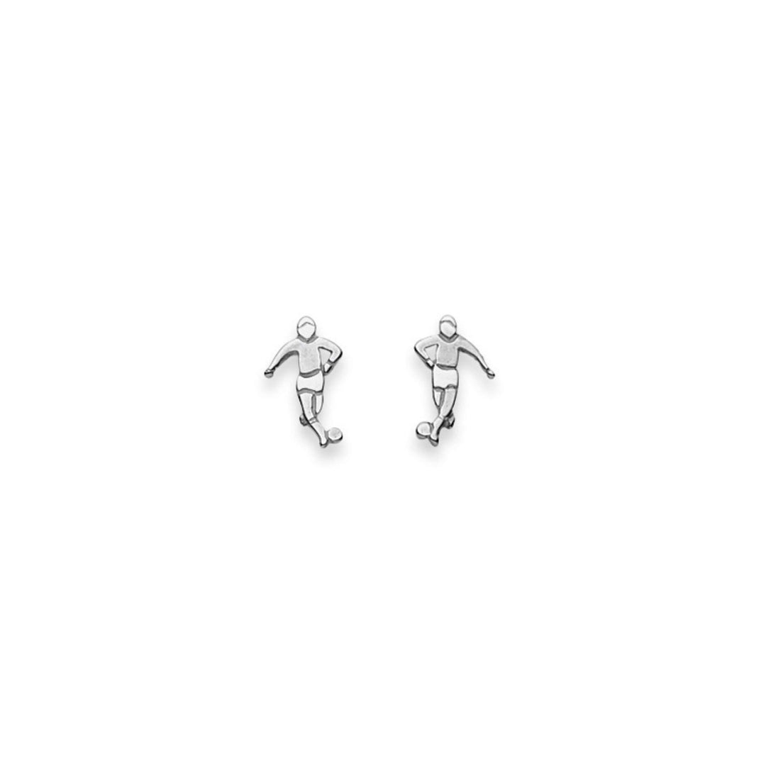 HK Silver Classics Ohrstecker Fussball