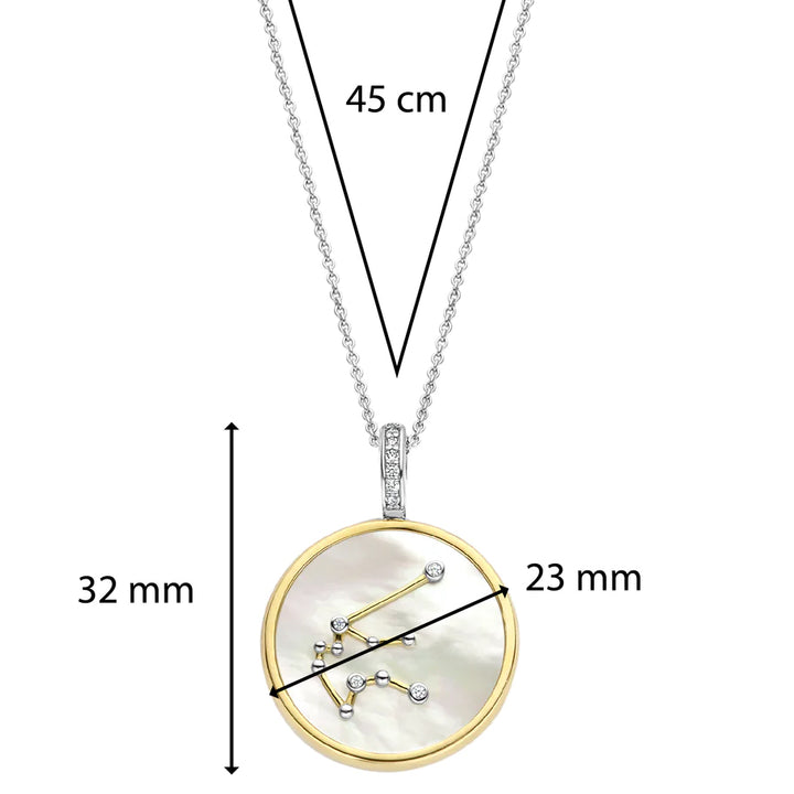 Ti Sento Milano Halskette Wassermann - 6826AQ