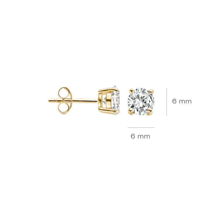 Blush Ohrstecker 14k Gelbgold - 7014YZI