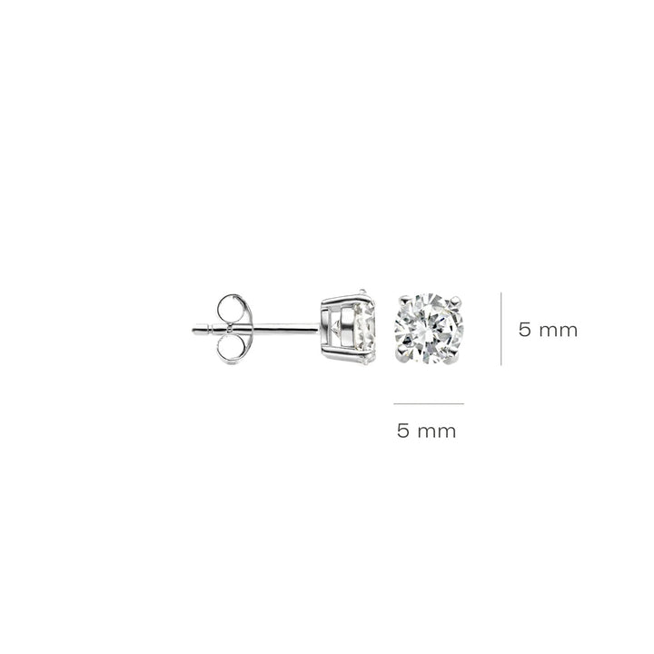 Blush Ohrstecker 14k Weissgold - 7053WZI