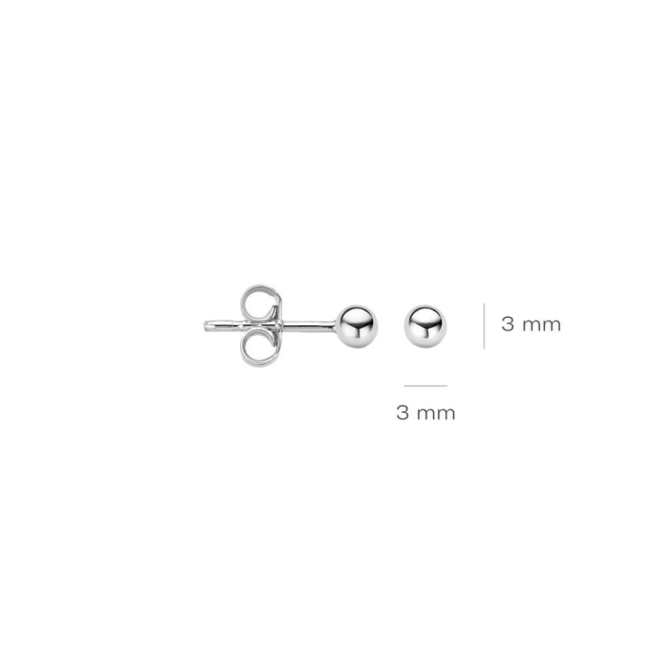 Blush Ohrstecker 14k Weissgold - 7120WGO