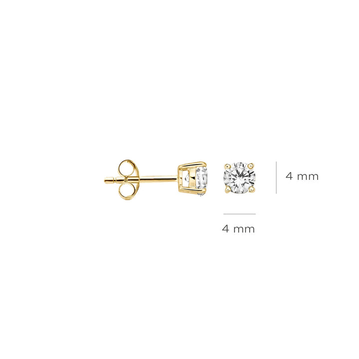 Blush Ohrstecker 14k Gelbgold - 7127YZI