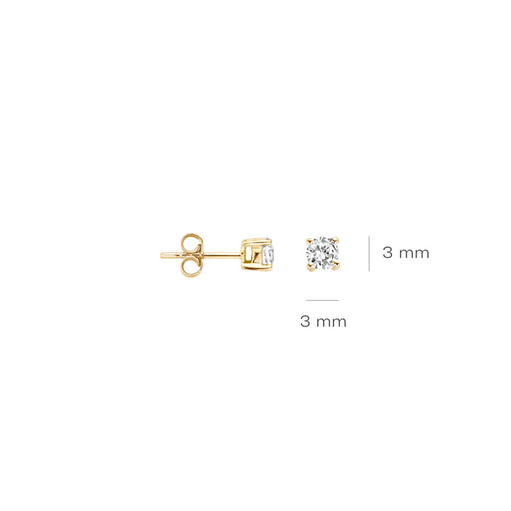 Blush Ohrstecker 14k Gelbgold - 7128YZI
