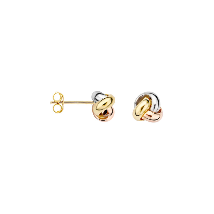 Blush Ohrstecker 14k Weissgold, Rosegold und Weissgold - 7157WYR