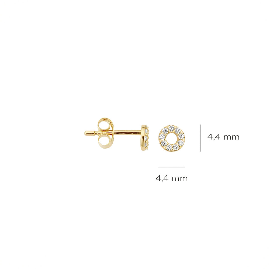 Blush Ohrstecker 14k Gelbgold - 7193YZI