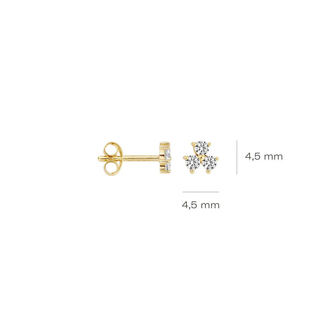 Blush Ohrstecker 14k Gelbgold - 7197YZI