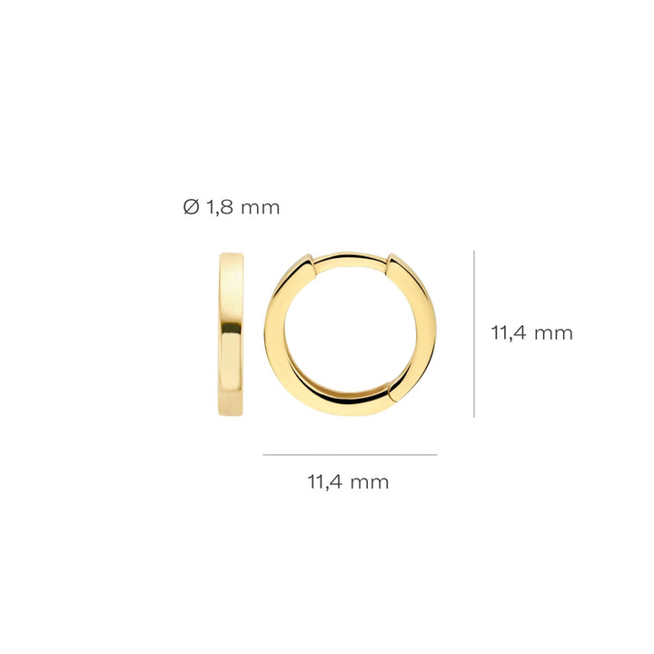 Blush Ohrringe 14k Gelbgold - 7202YGO