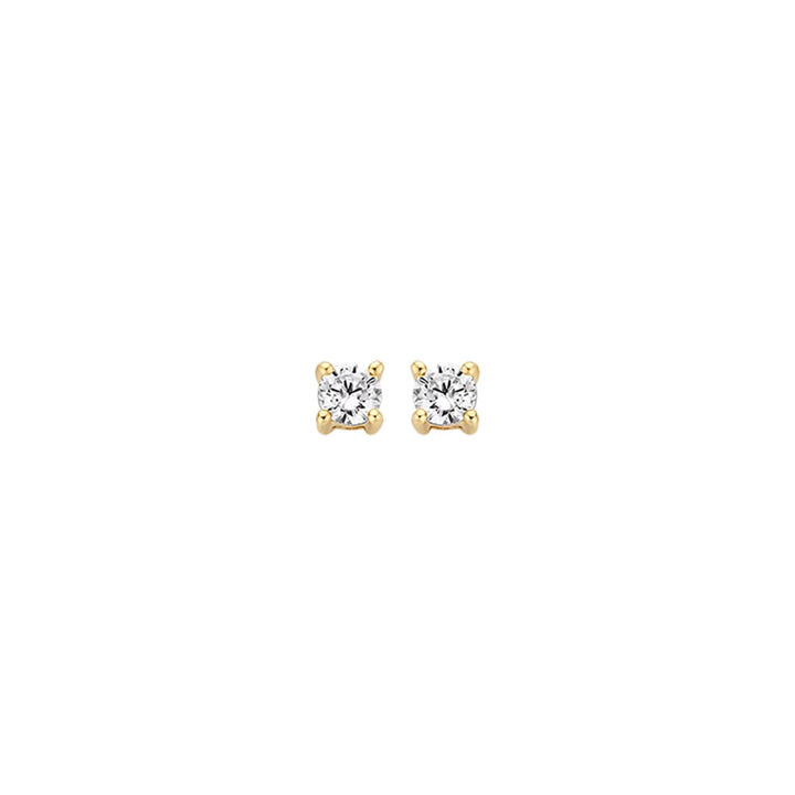 Blush Stud Earrings 14k Yellow Gold - 7211YZI