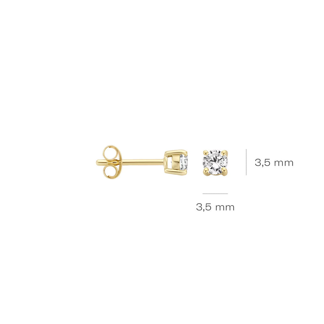Blush Ohrstecker 14k Gelbgold - 7212YZI