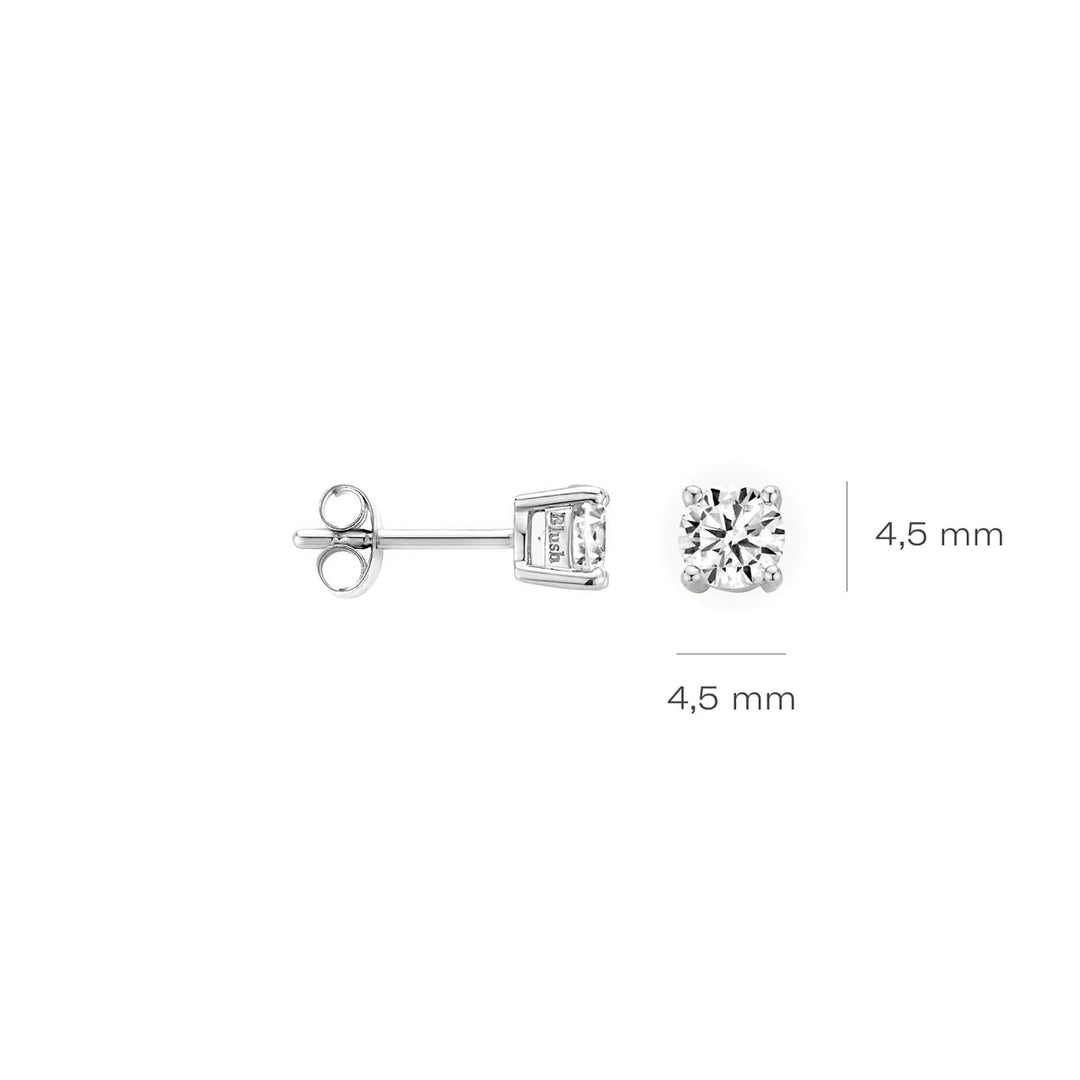 Blush Ohrstecker 14k Weissgold - 7213WZI