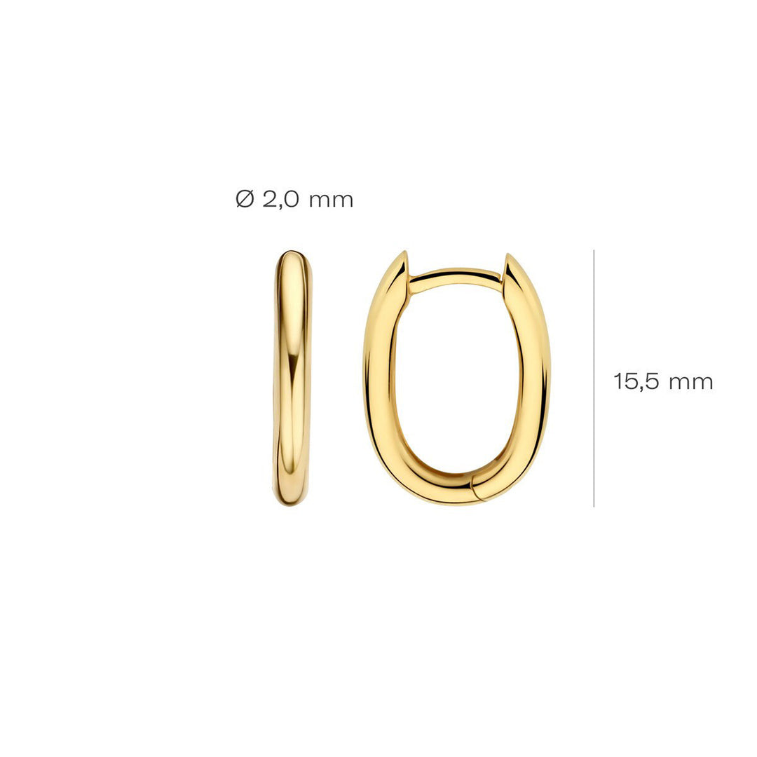 Blush Ohrringe 14k Gelbgold - 7218YGO