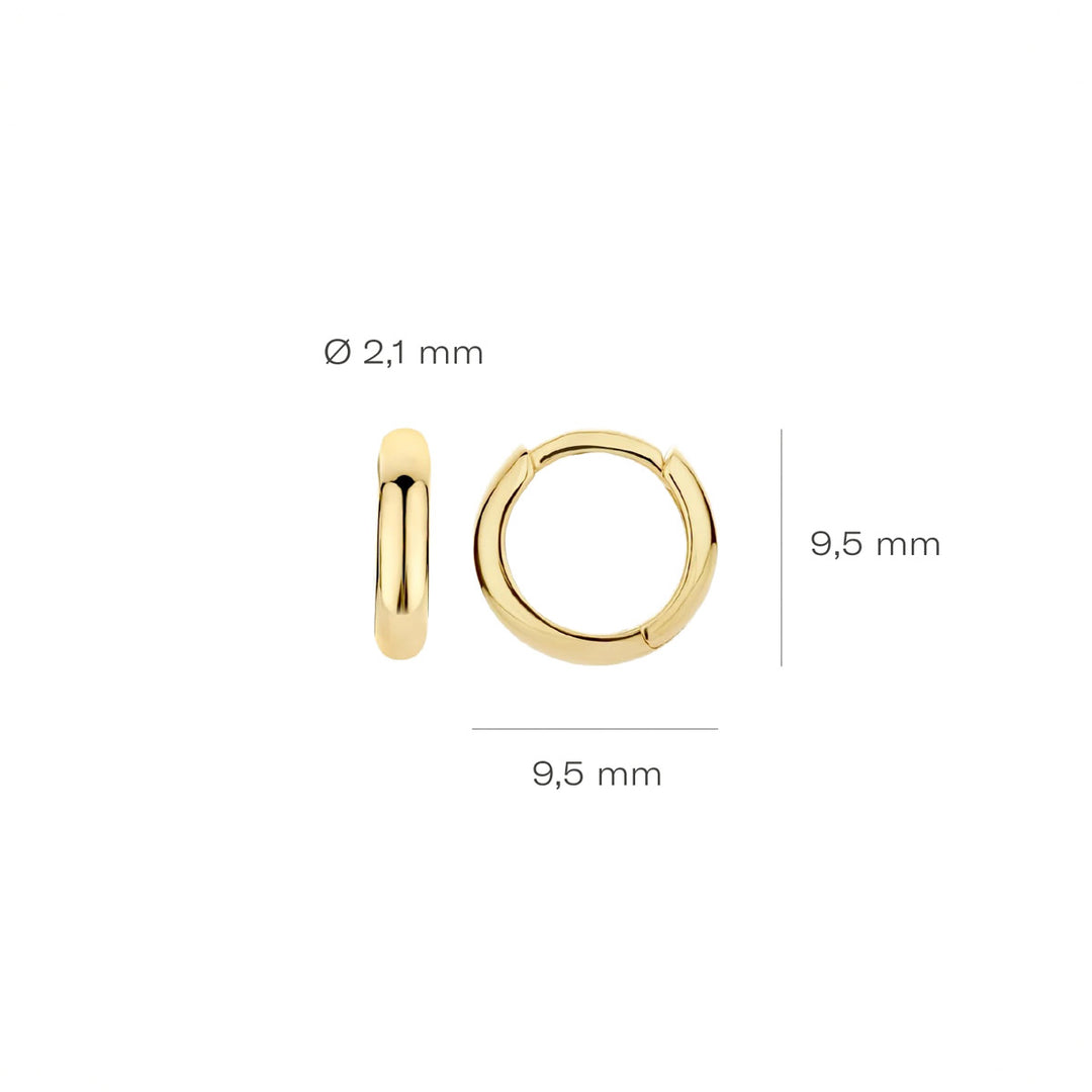 Blush Ohrringe 14k Gelbgold - 7220YGO