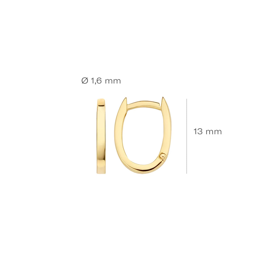 Blush Ohrringe 14k Gelbgold - 7223YGO