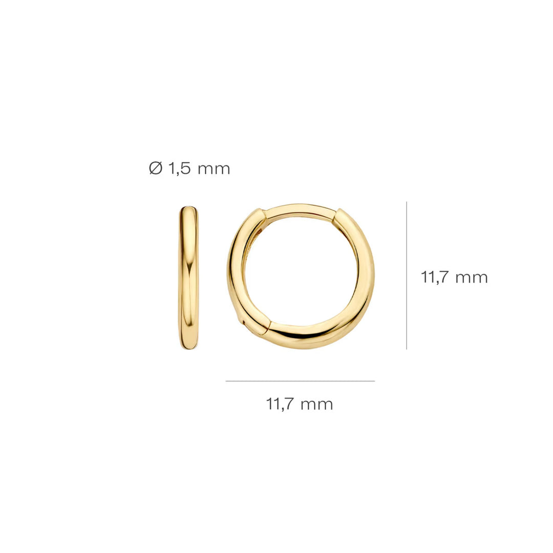 Blush Ohrringe 14k Gelbgold - 7233YGO