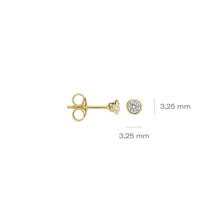 Blush Ohrstecker 14k Gelbgold - 7255YZI