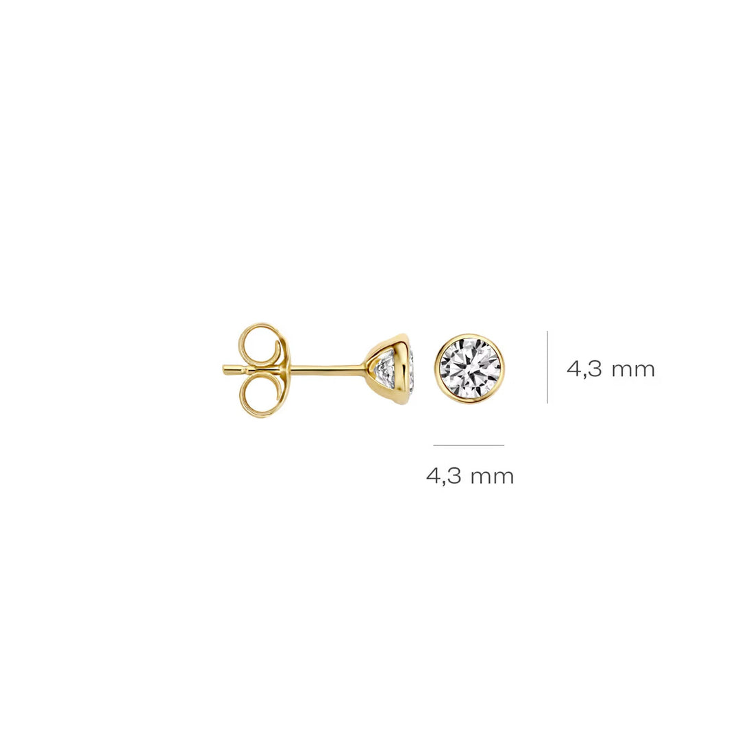Blush Ohrstecker 14k Gelbgold - 7257YZI