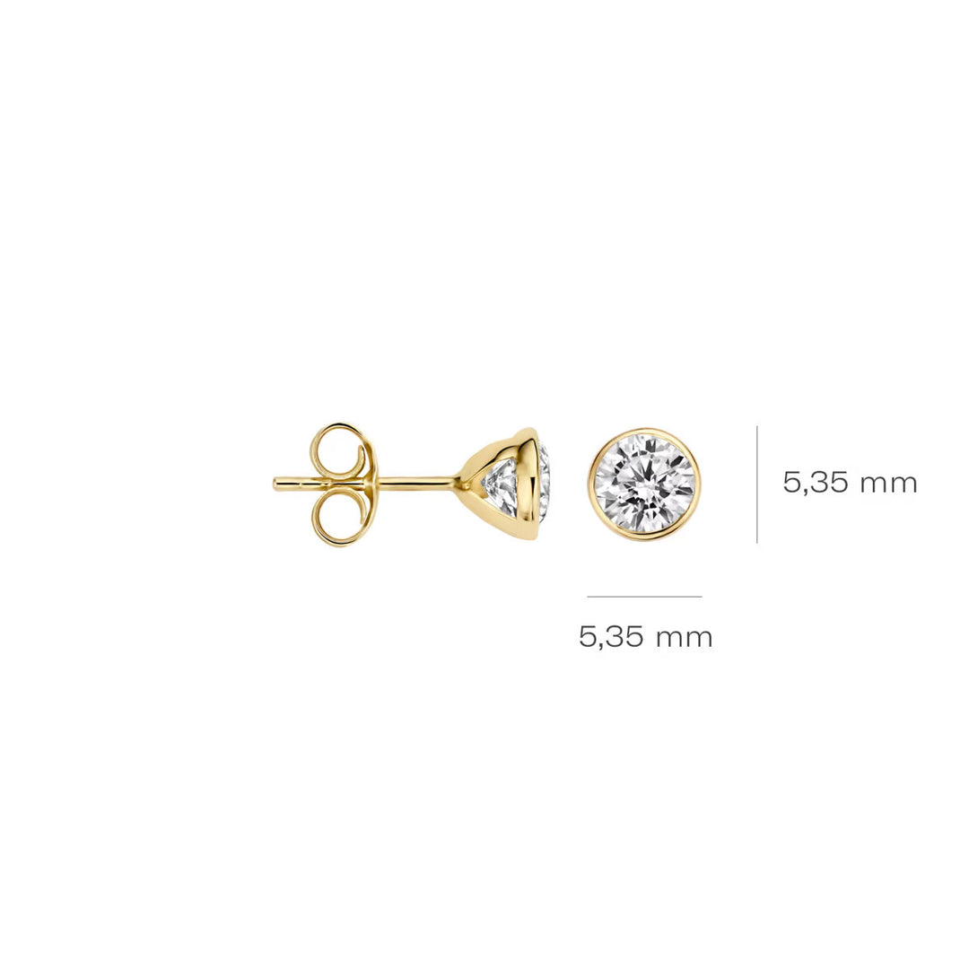 Blush Ohrstecker 14k Gelbgold - 7258YZI