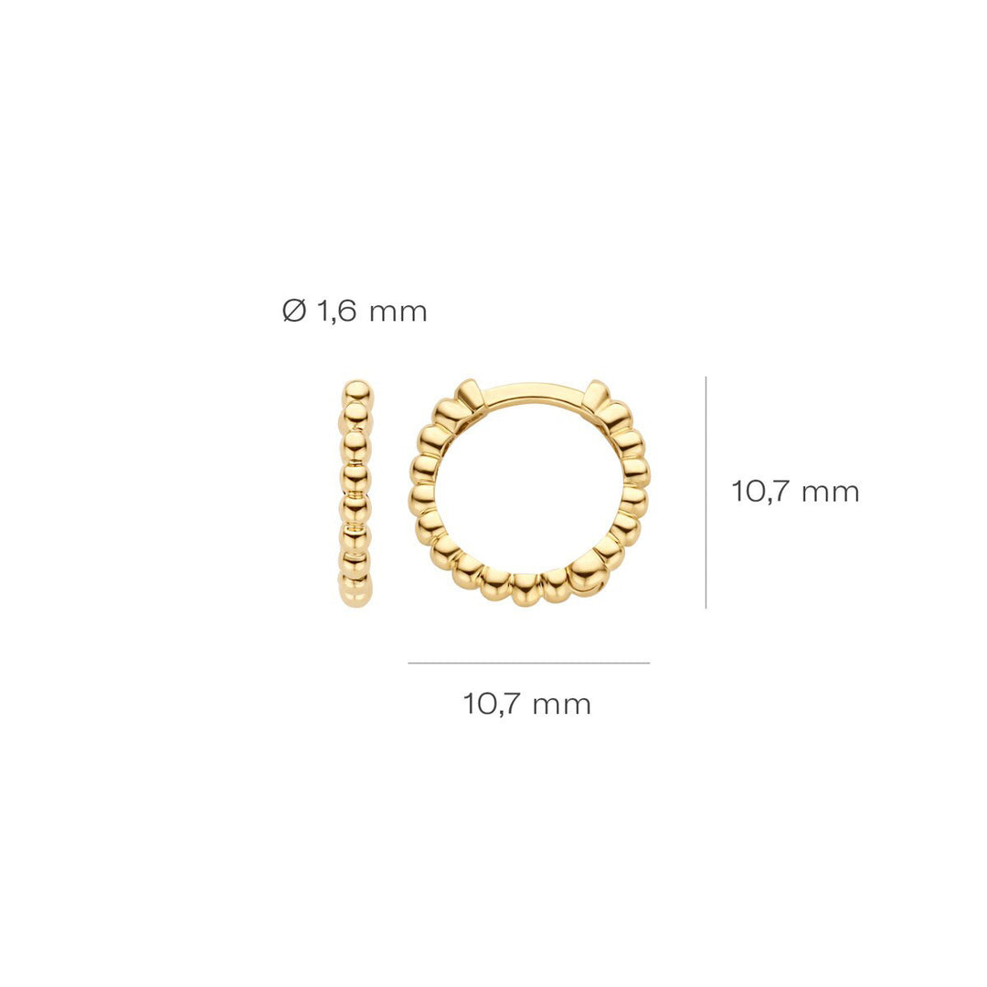 Blush Ohrringe 14k Gelbgold - 7263YGO