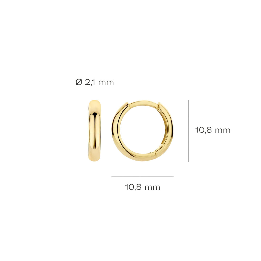 Blush Ohrringe 14k Gelbgold - 7267YGO