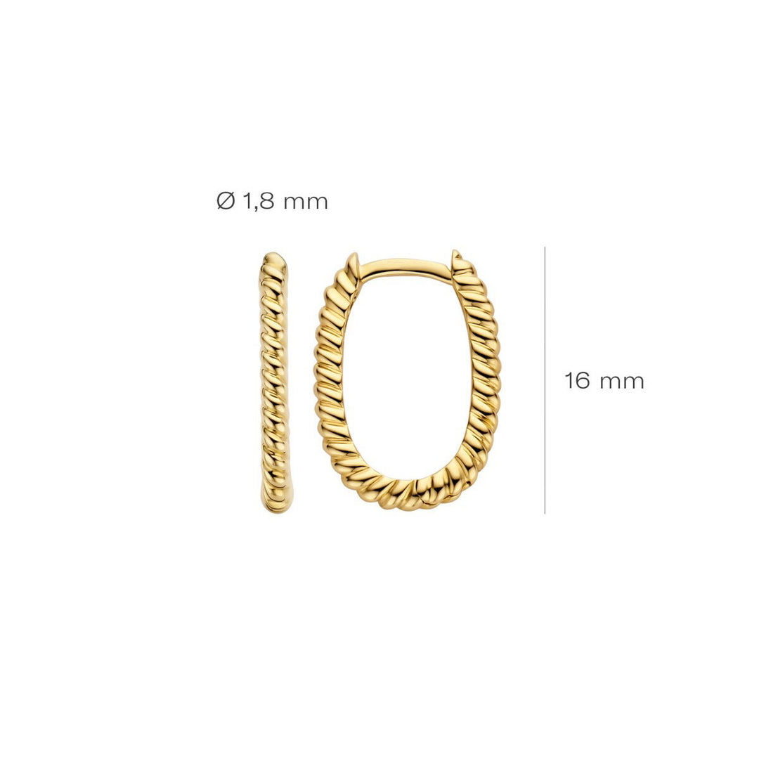 Blush Ohrringe 14k Gelbgold - 7273YGO