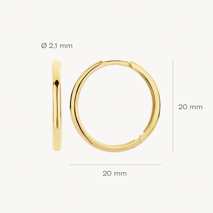 Blush Ohrringe 14k Gelbgold - 7274YGO