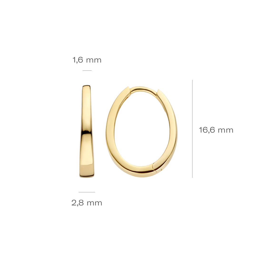 Blush Ohrringe 14k Gelbgold - 7278YGO