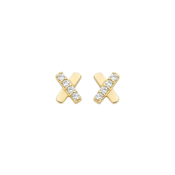 Blush Stud Earrings 14k Yellow Gold - 7301YZI