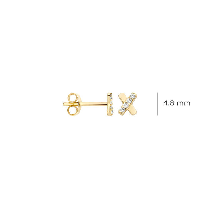 Blush Ohrstecker 14k Gelbgold - 7301YZI