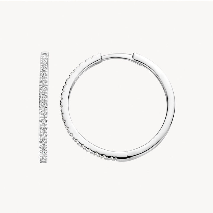 Blush Ohrringe 14k Weissgold - 7306WZI