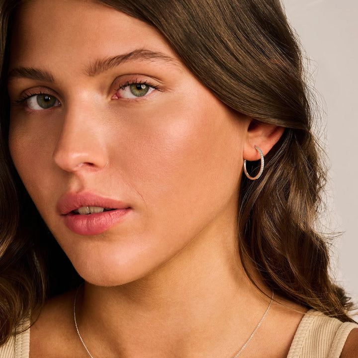 Blush Ohrringe 14k Weissgold - 7306WZI