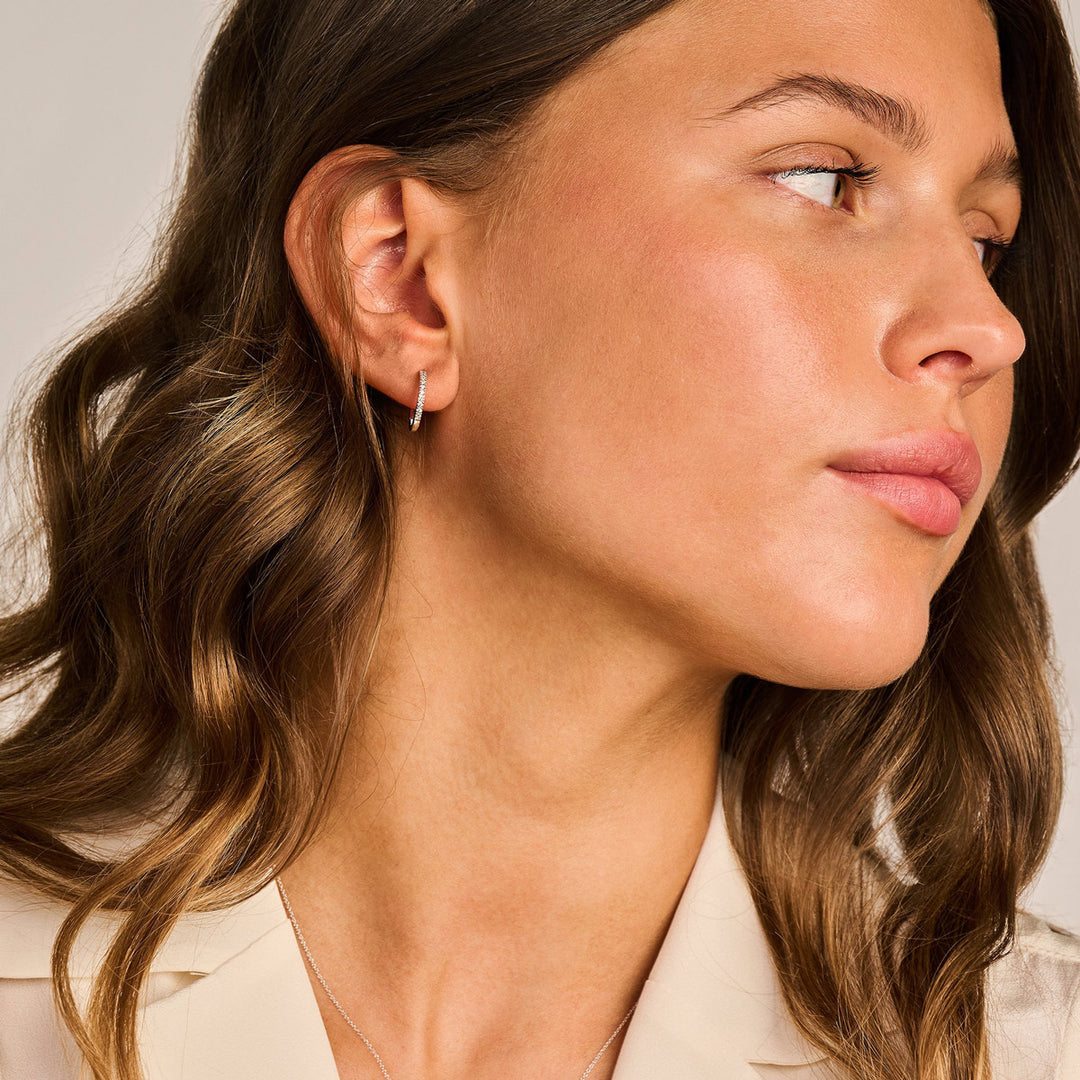 Blush Ohrringe 14k Weissgold - 7309WZI
