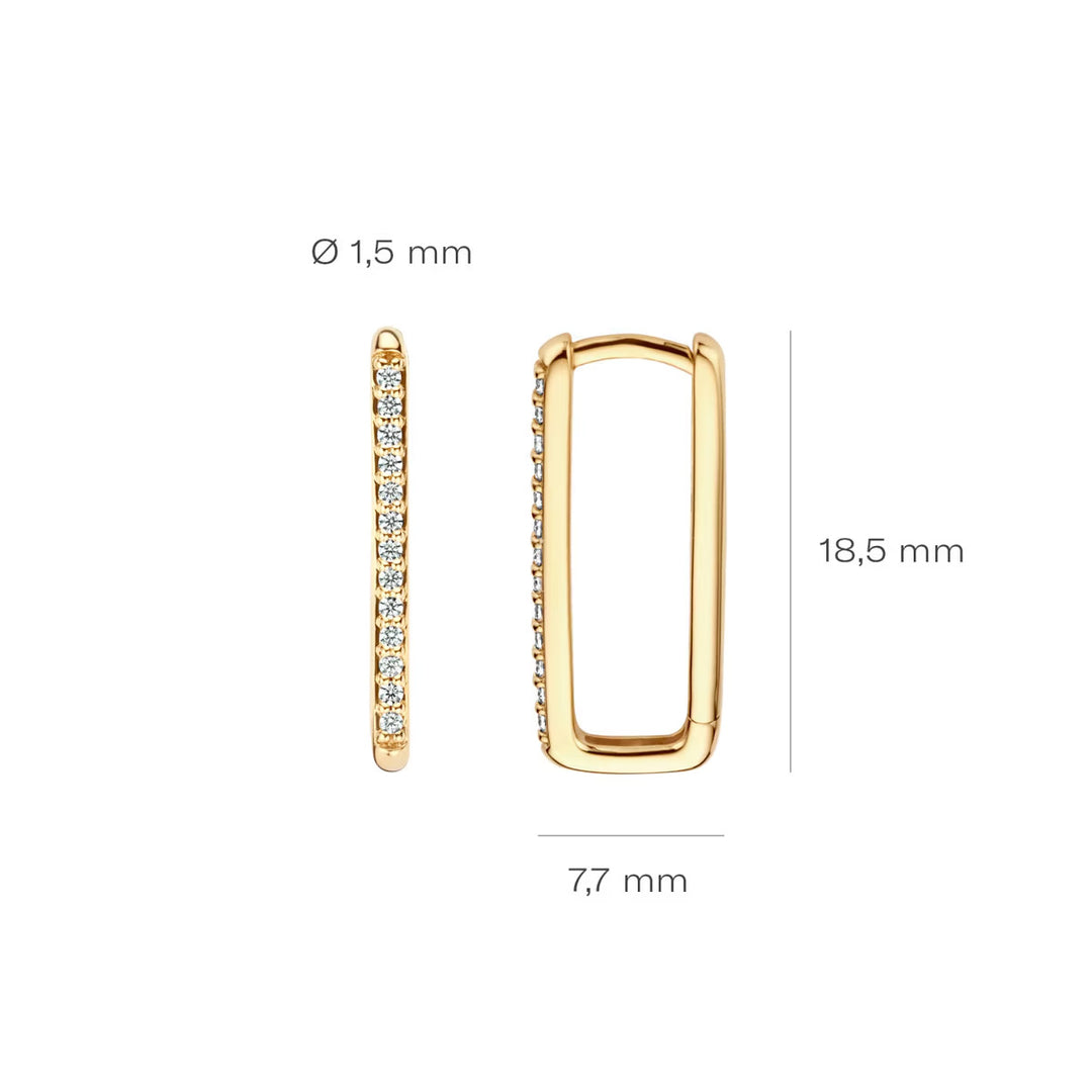 Blush Ohrringe 14k Gelbgold - 7343YZI