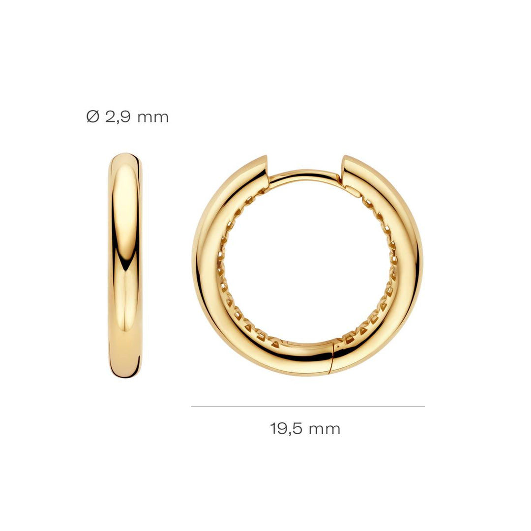 Blush Ohrringe 14k Gelbgold - 7370YGO