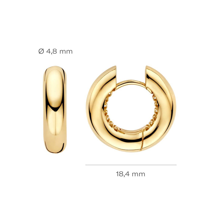 Blush Ohrringe 14k Gelbgold - 7371YGO