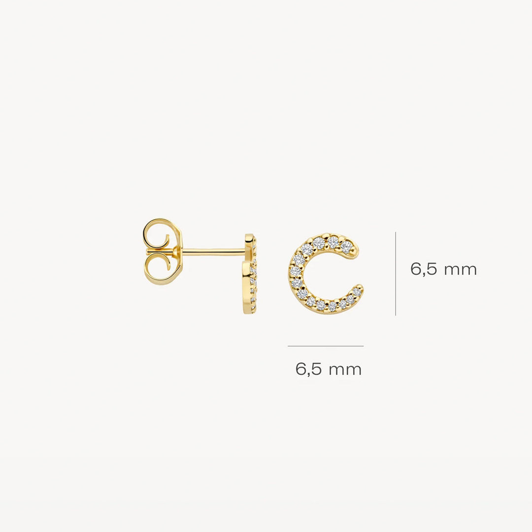 Blush Ohrstecker 14k Gelbgold - 7378YZI