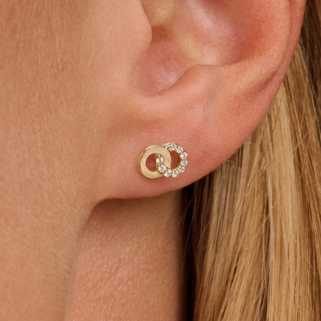 Blush Ohrstecker 14k Gelbgold - 7397YZI
